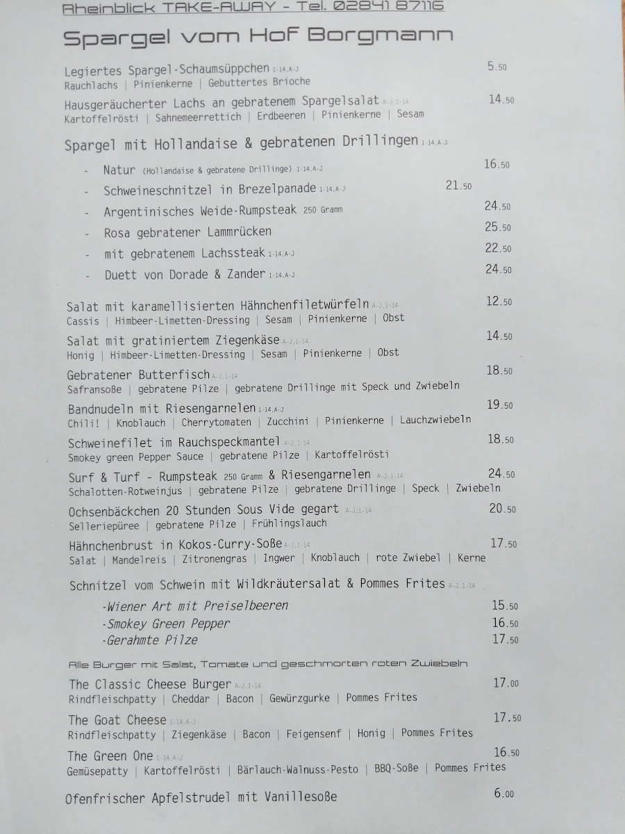 Speisekarte photo 4