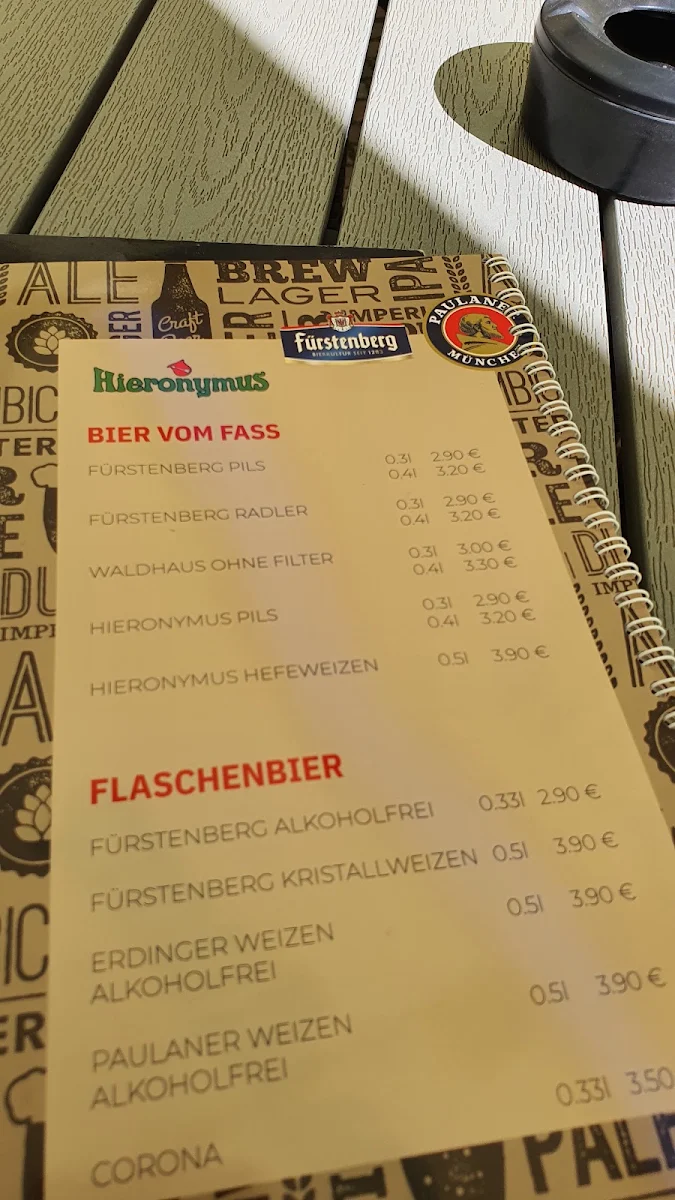 Speisekarte, Pavillon am Marktplatz Herbolzheim - Eisdiele, Lounge, Restaurant & Café