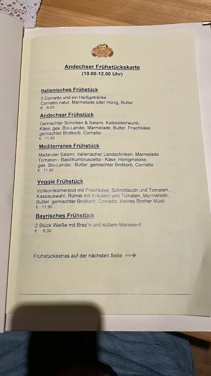 Speisekarte photo 3