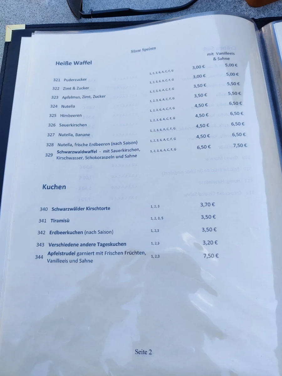 Speisekarte photo 3