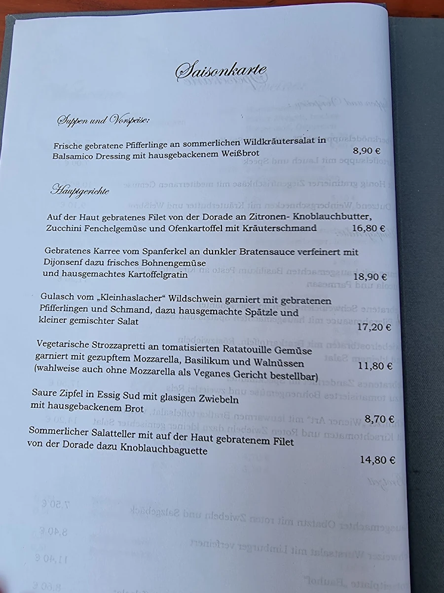 Speisekarte photo 4