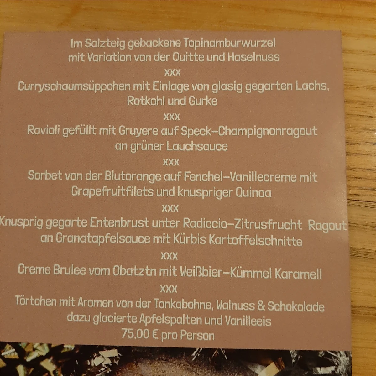 Speisekarte photo 6