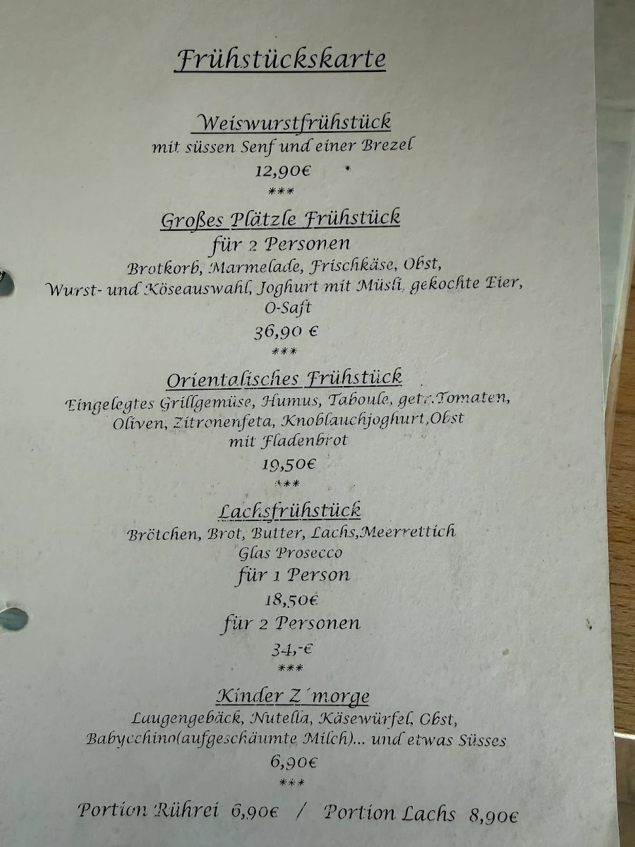 Speisekarte photo 1