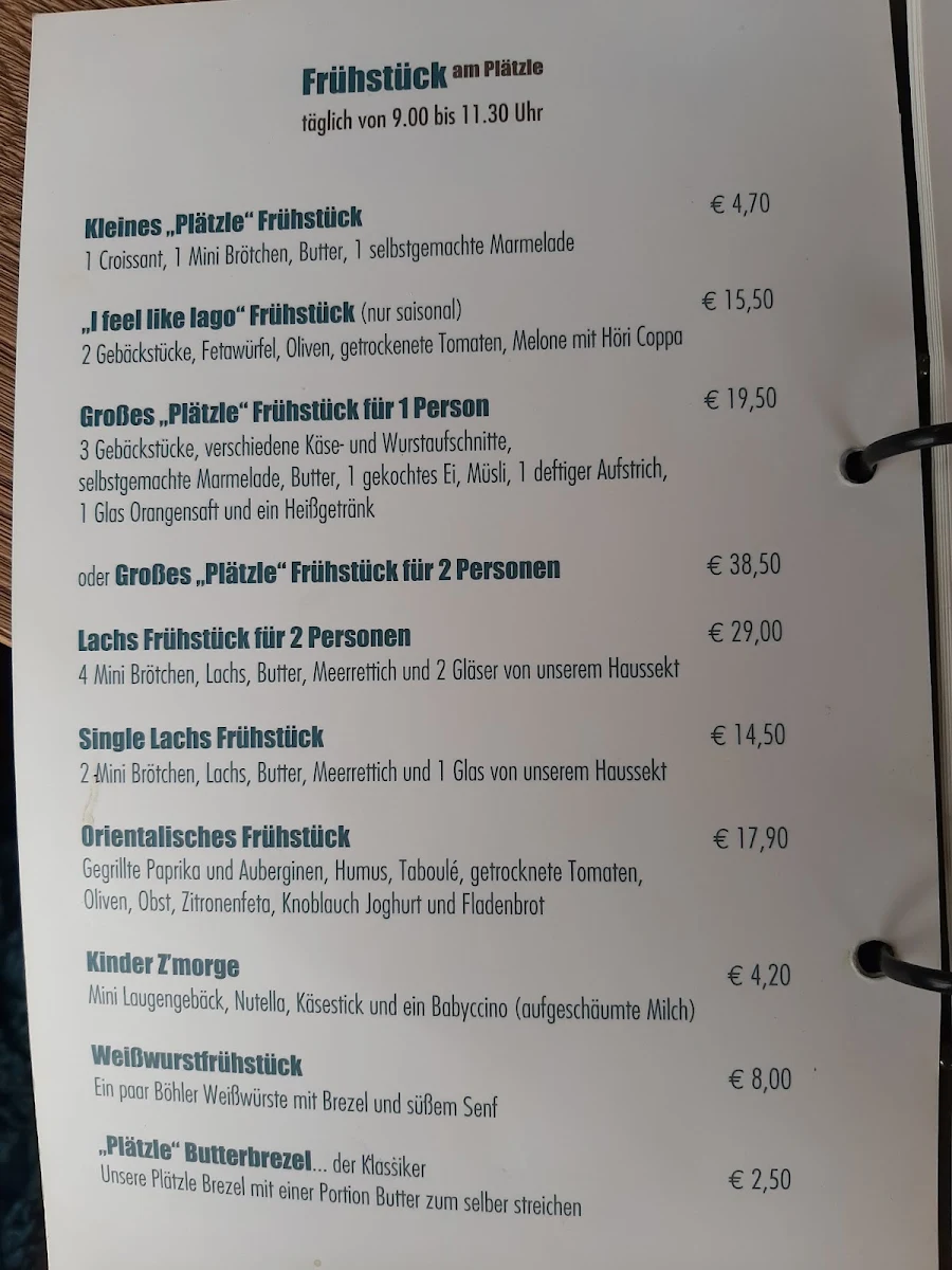 Speisekarte photo 4
