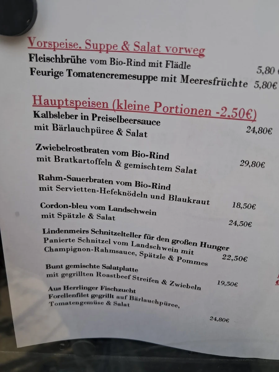 Speisekarte photo 1