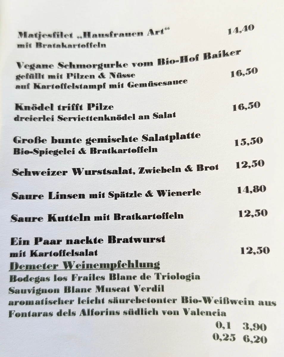 Speisekarte photo 5