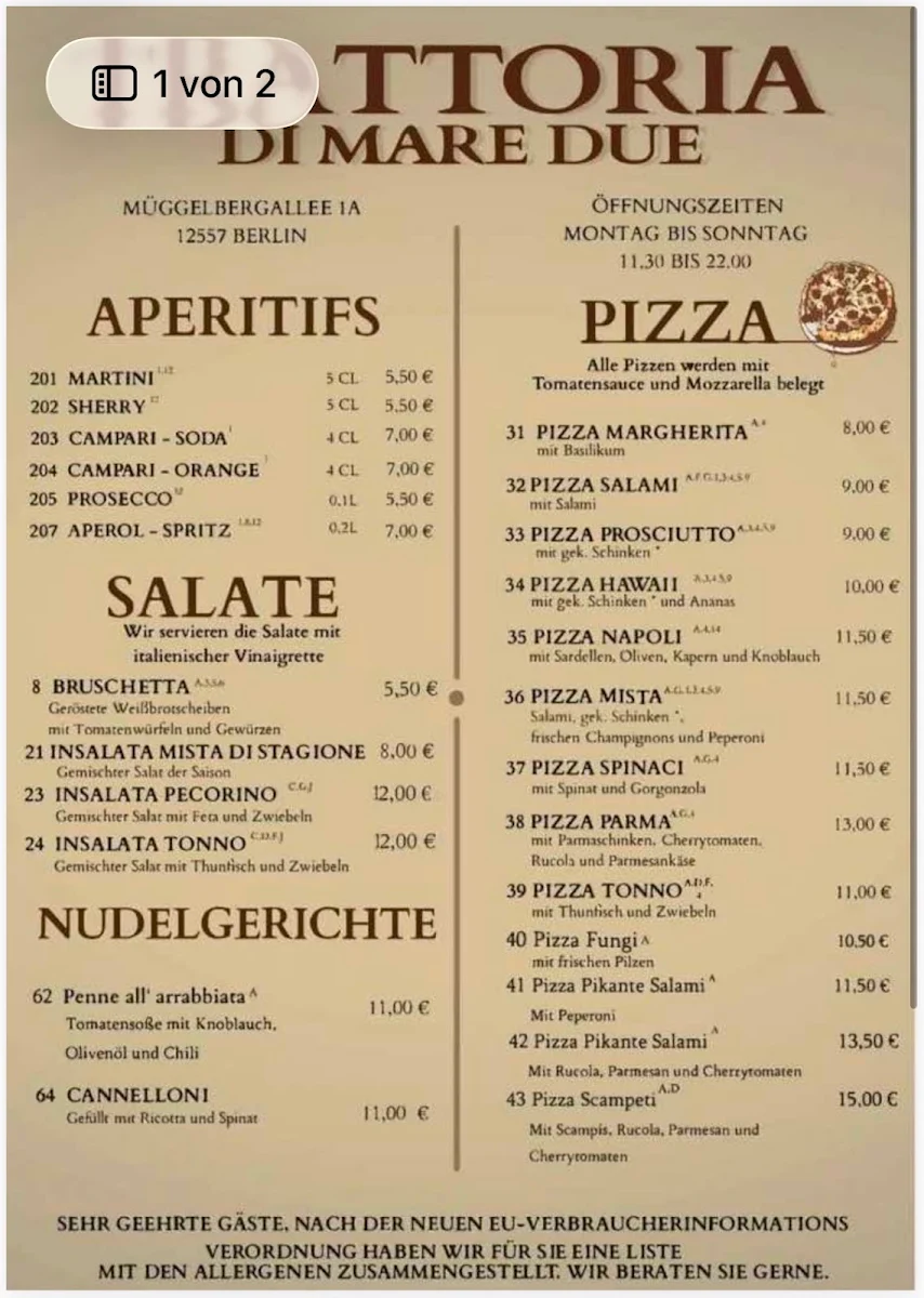 Speisekarte photo 2