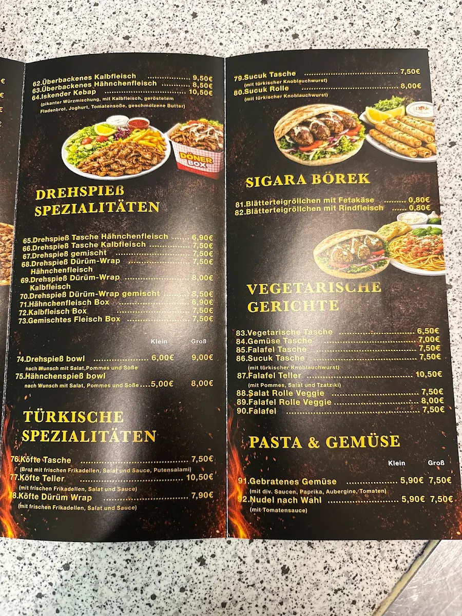 Speisekarte photo 1