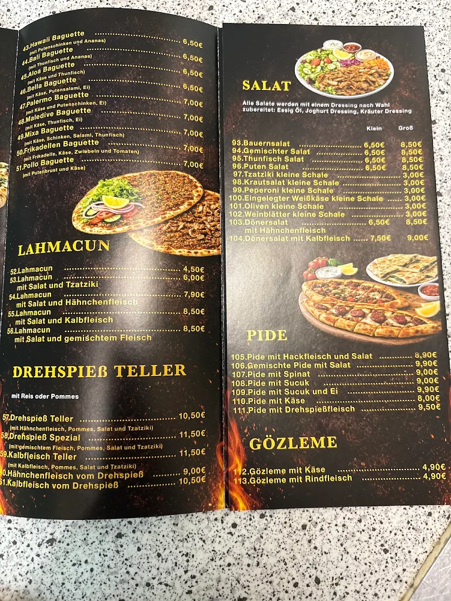 Speisekarte photo 3