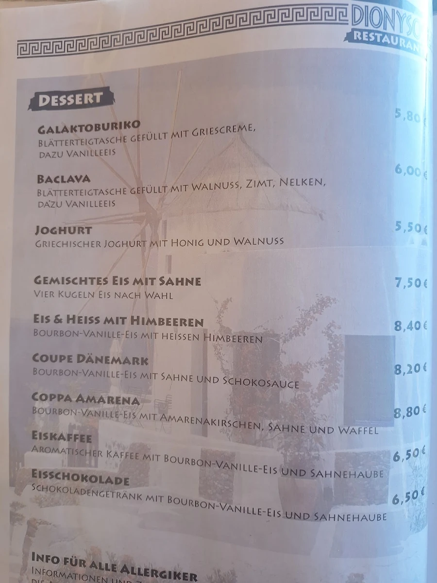 Speisekarte photo 1