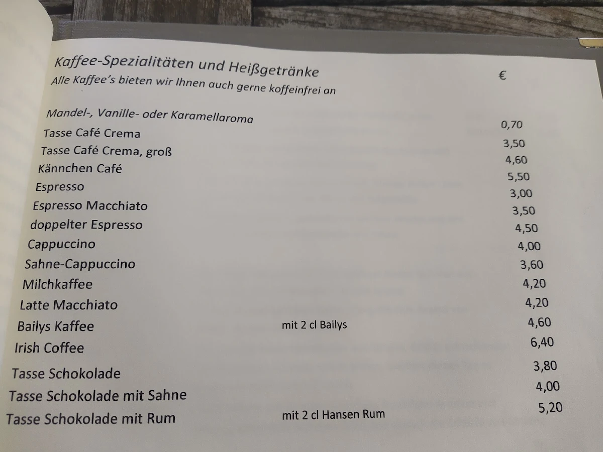 Speisekarte photo 4