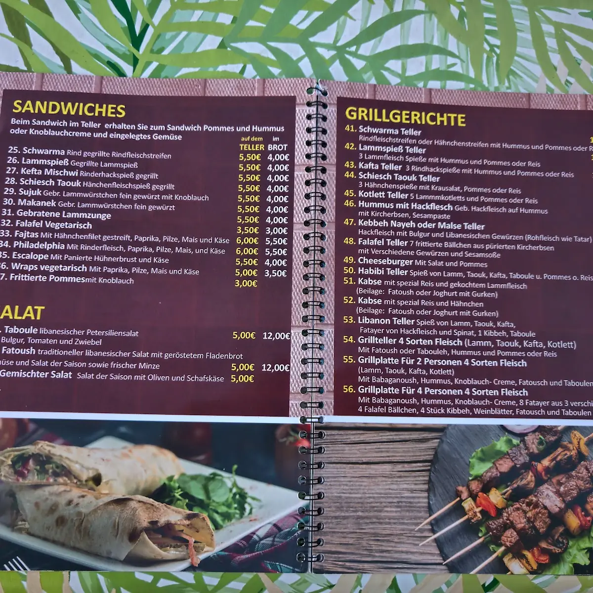 Speisekarte photo 1