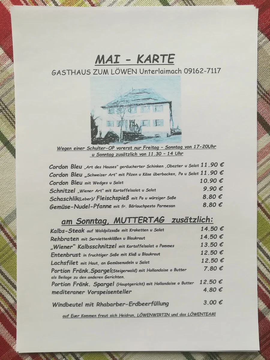 Speisekarte photo 1
