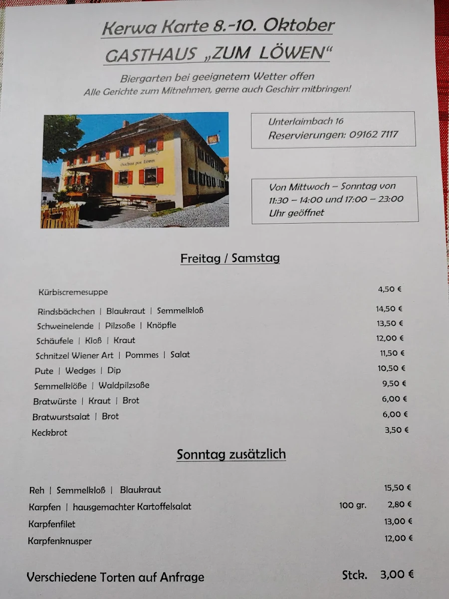 Speisekarte photo 2