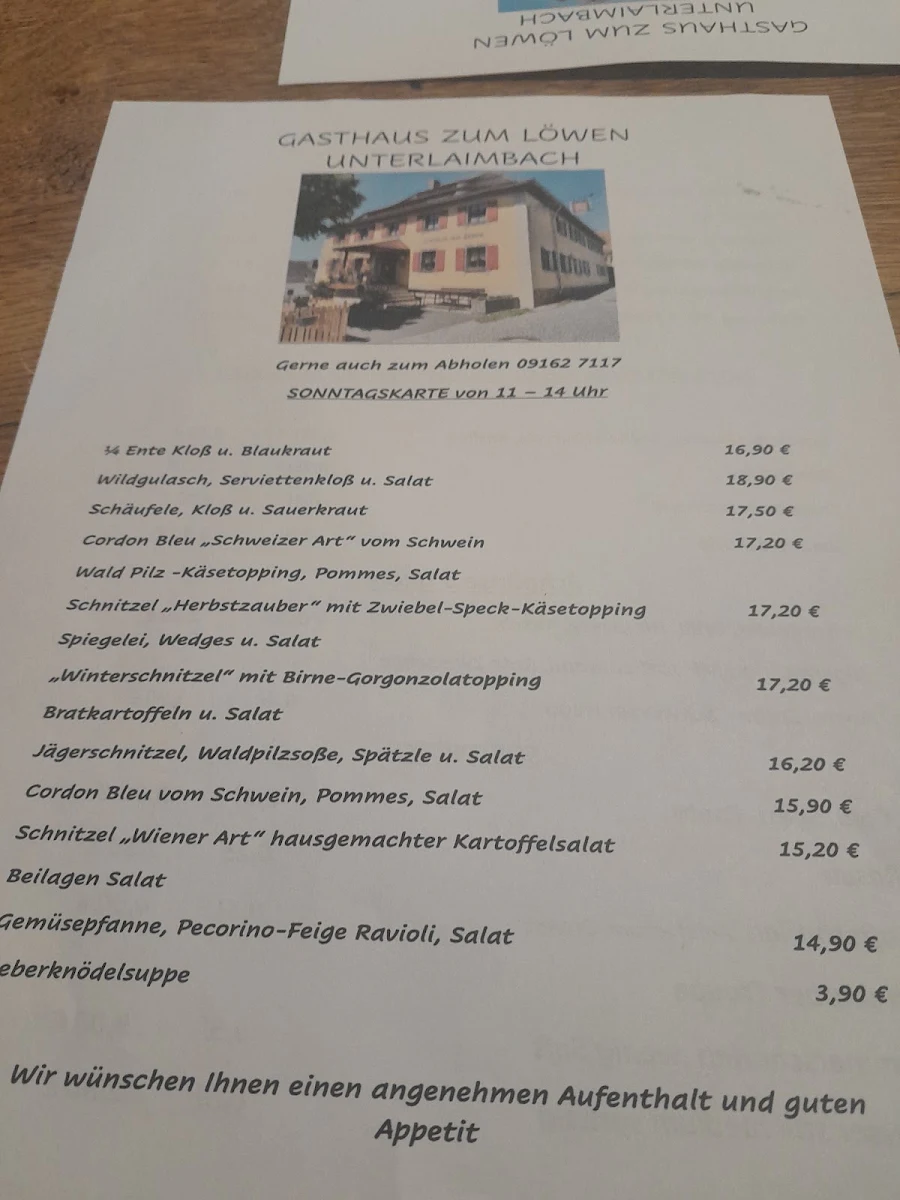 Speisekarte photo 3