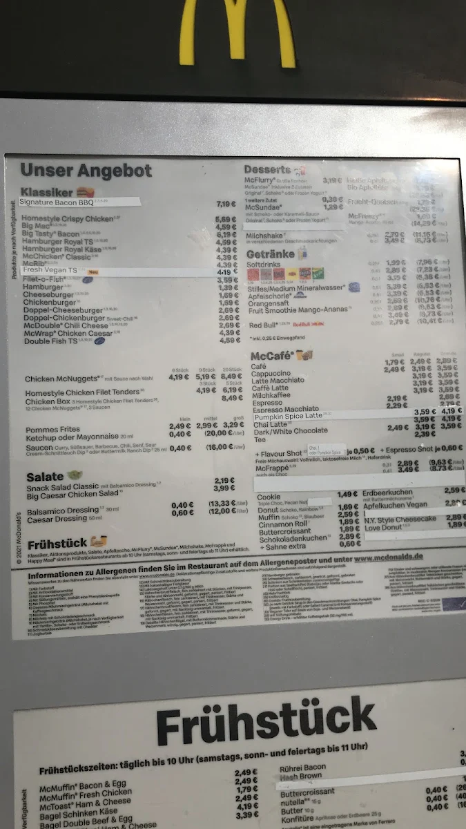 Speisekarte photo 4