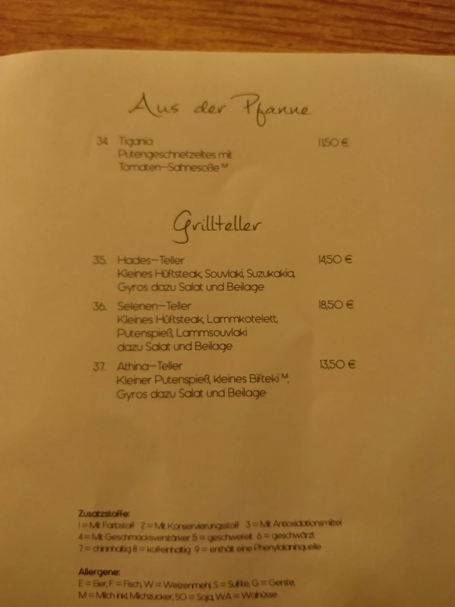 Speisekarte photo 6
