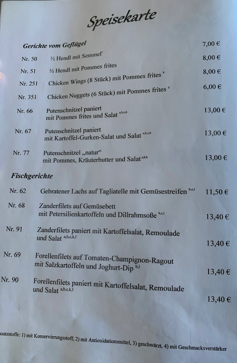 Speisekarte photo 3