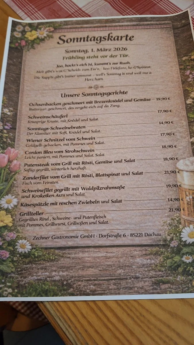 Speisekarte photo 2