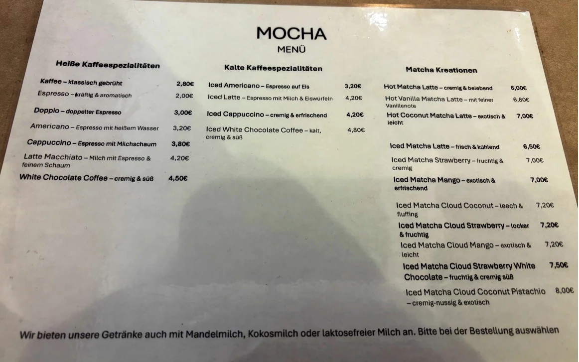 Speisekarte photo 3