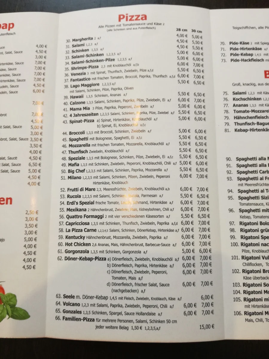 Speisekarte photo 8
