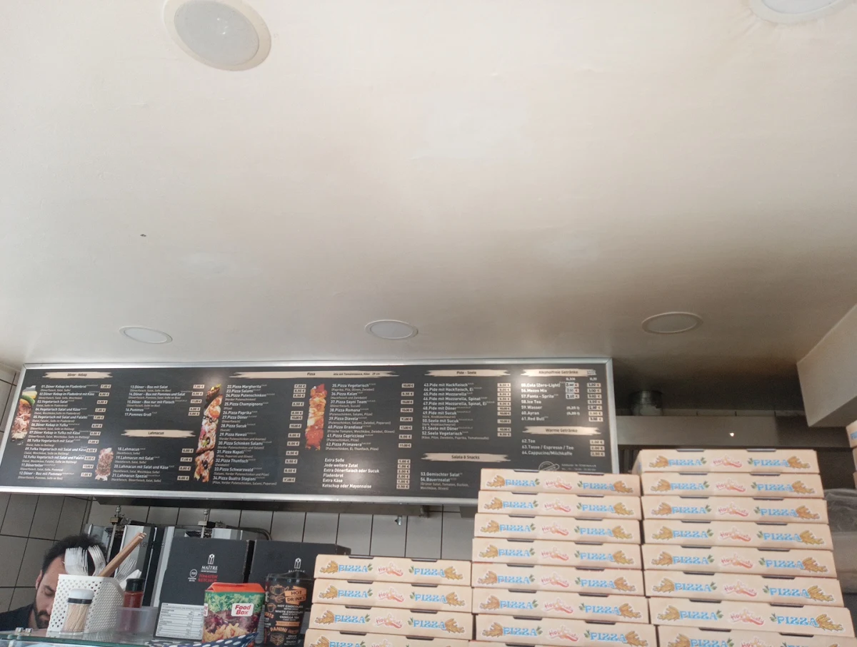 Speisekarte, Sayni Team - Pizza & Döner