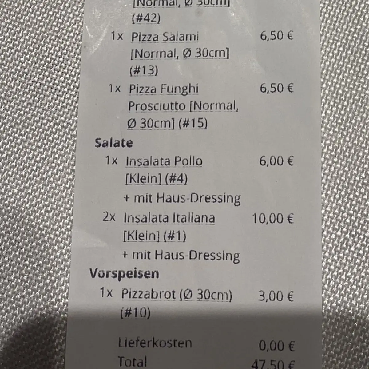 Speisekarte photo 1