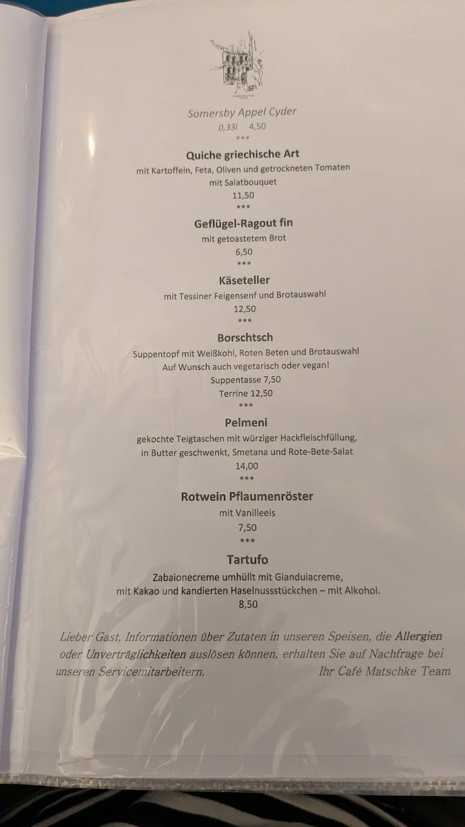 Speisekarte photo 3