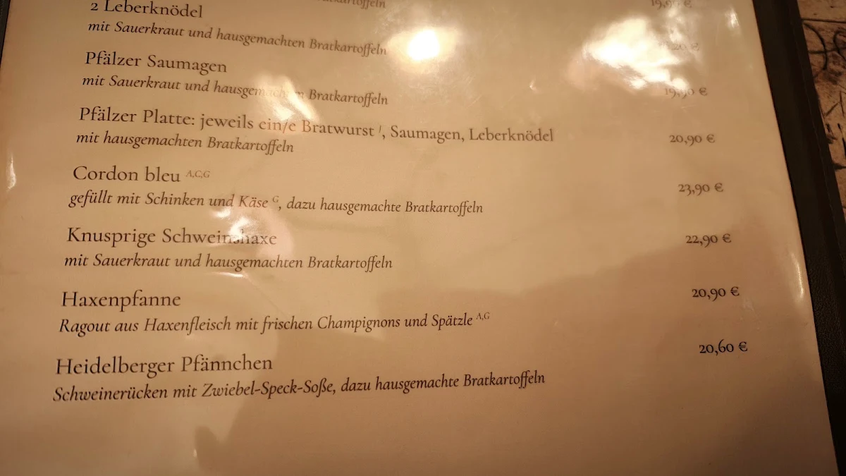 Speisekarte photo 1