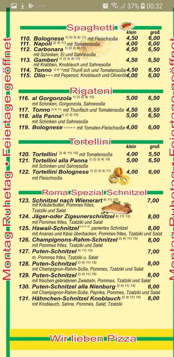 Speisekarte photo 6