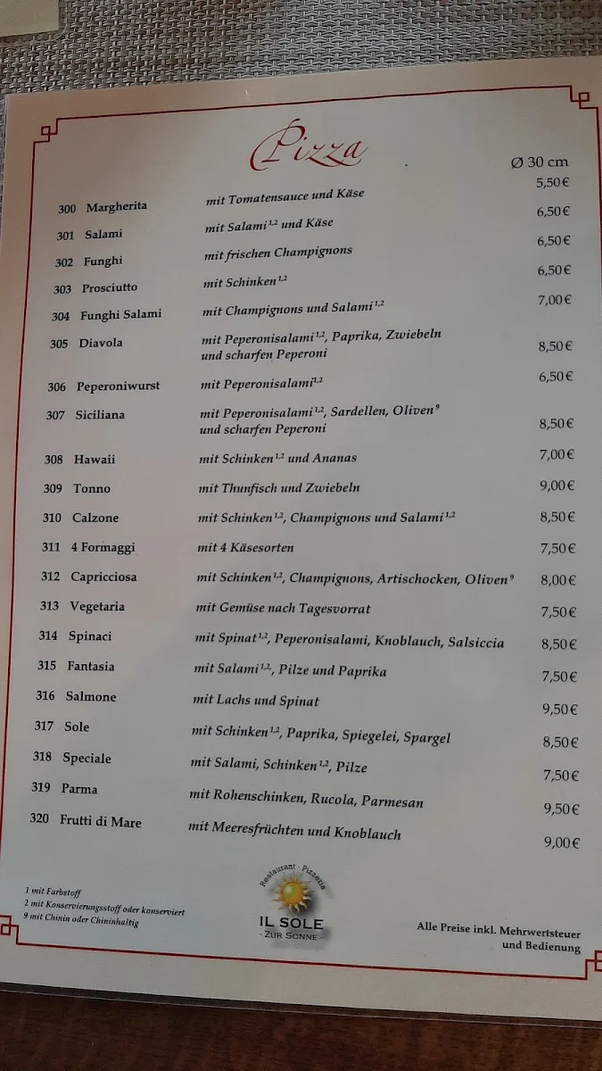 Speisekarte photo 3