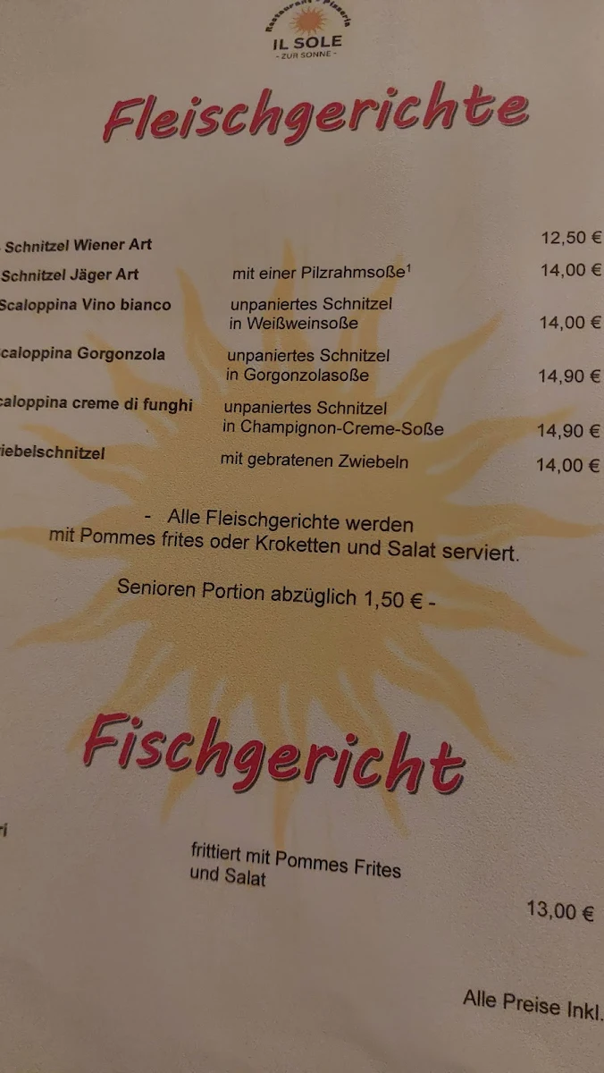 Speisekarte photo 5
