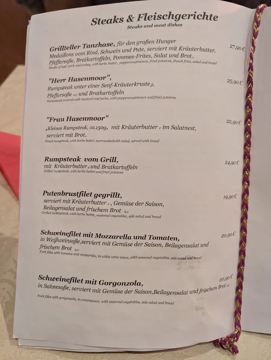 Speisekarte photo 2