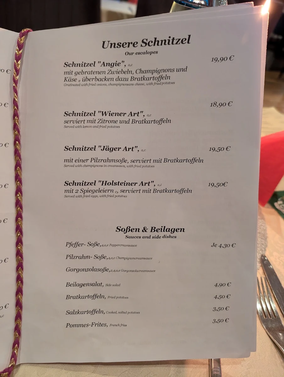 Speisekarte photo 4