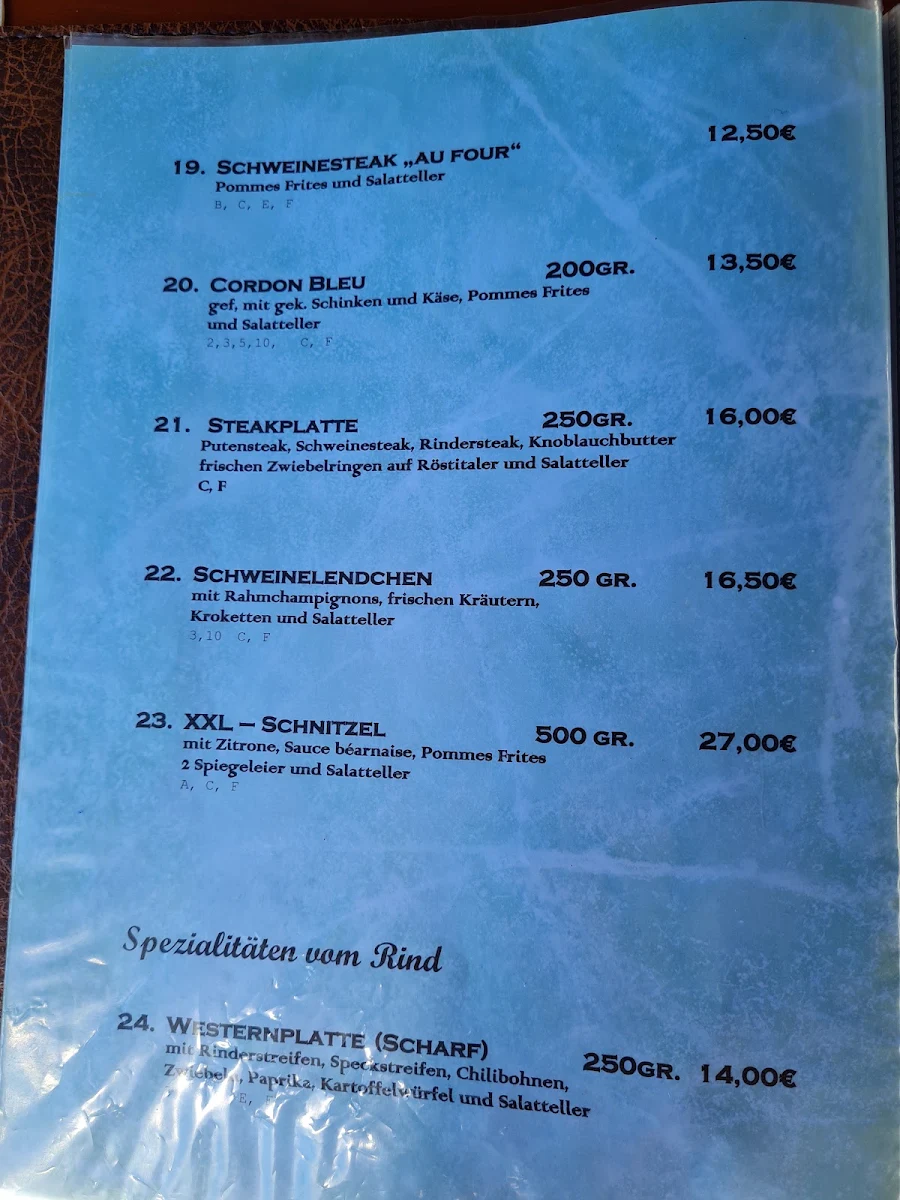 Speisekarte photo 3