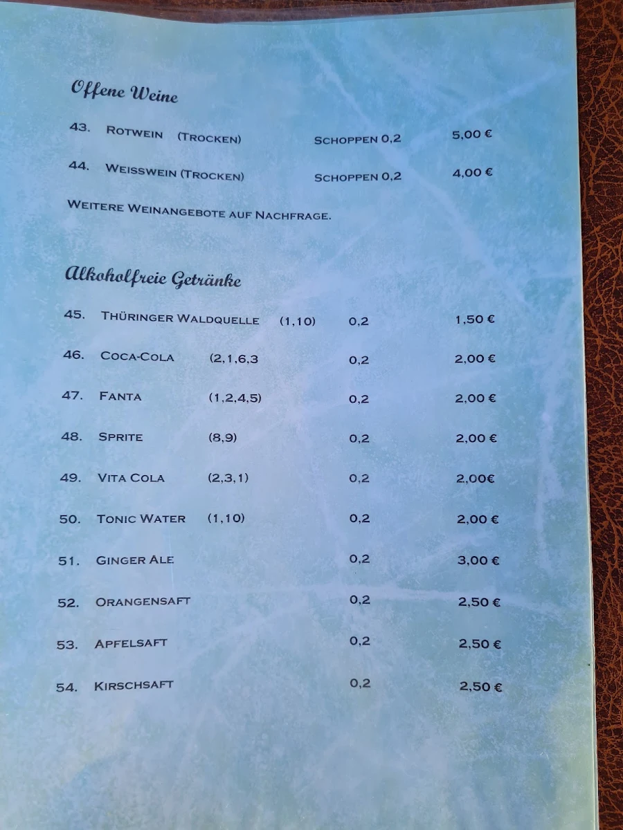 Speisekarte photo 5