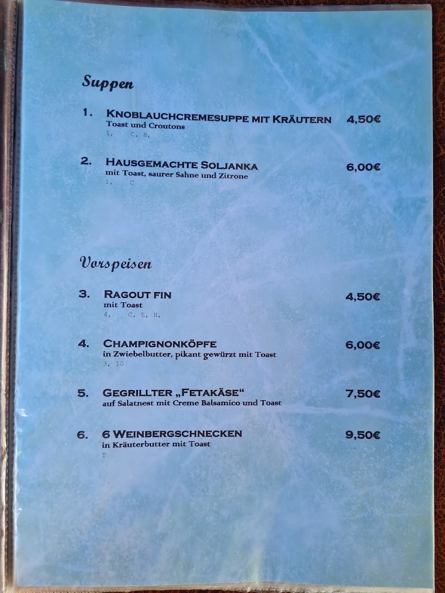 Speisekarte photo 6