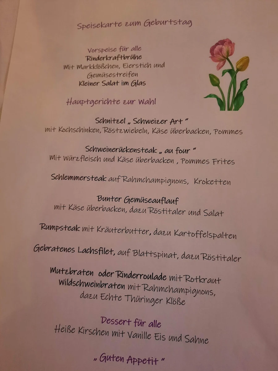 Speisekarte photo 3