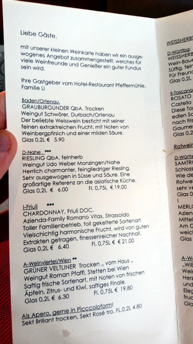Speisekarte photo 2