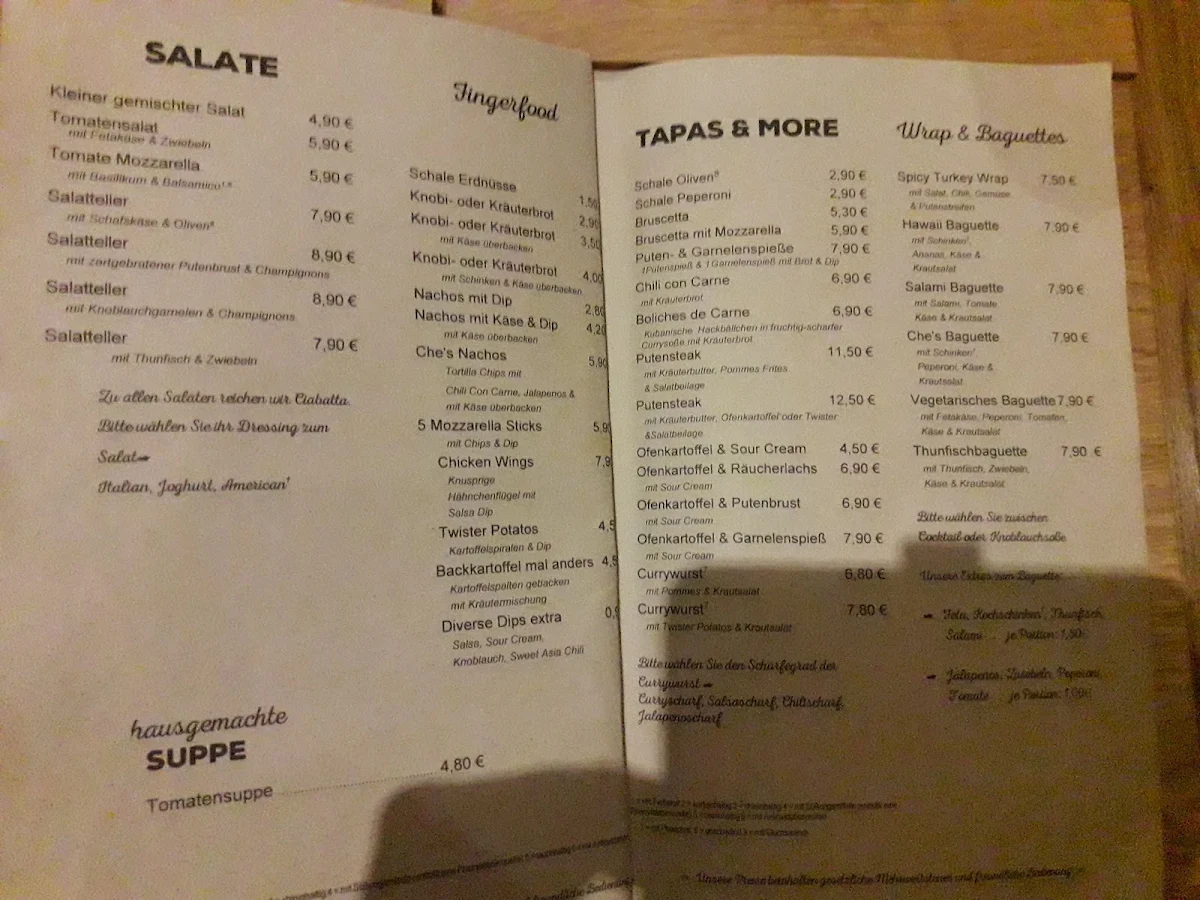 Speisekarte photo 1