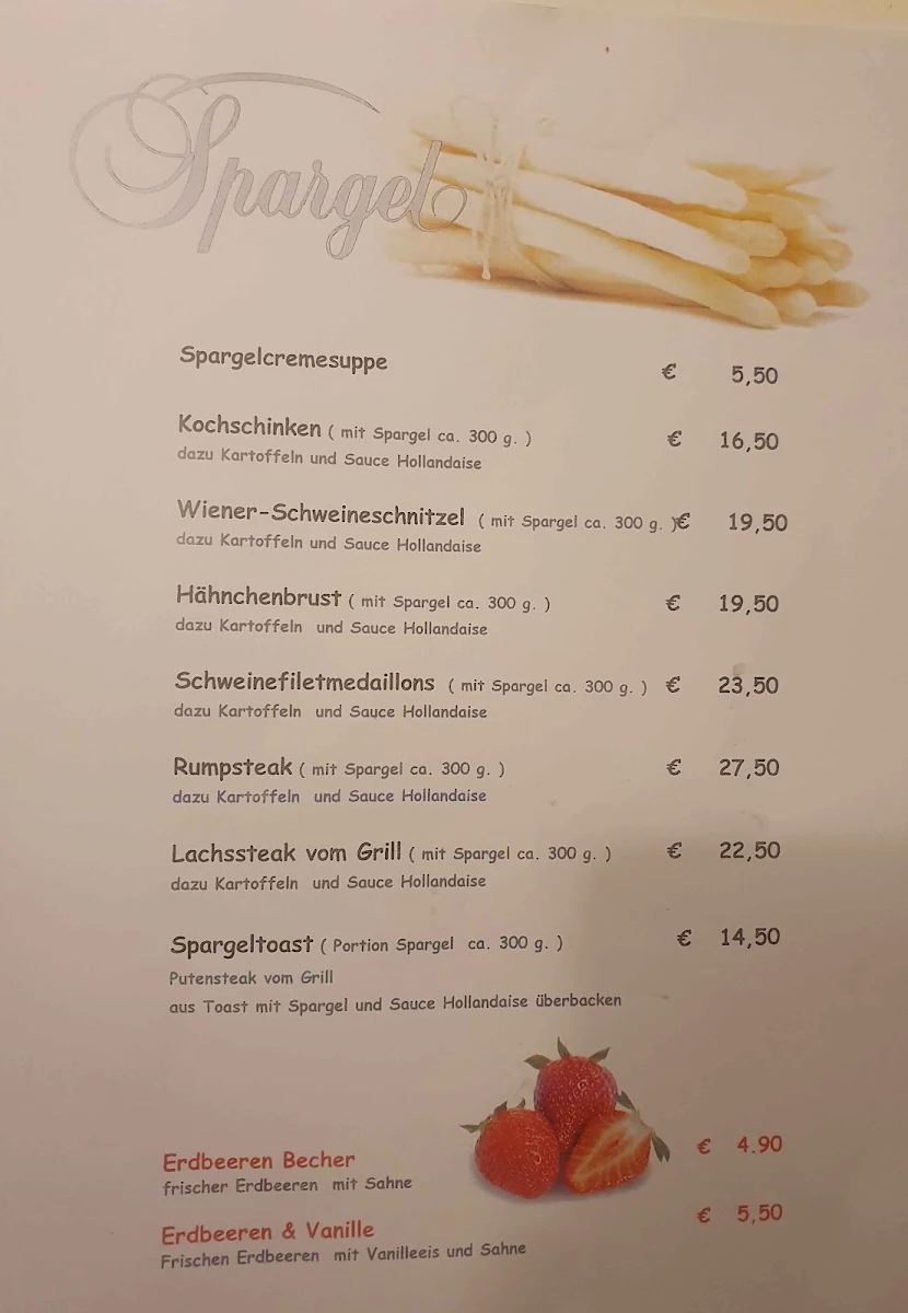 Speisekarte photo 2