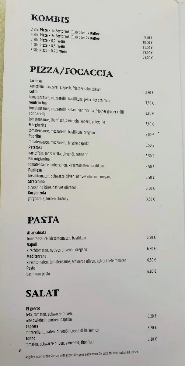 Speisekarte photo 1