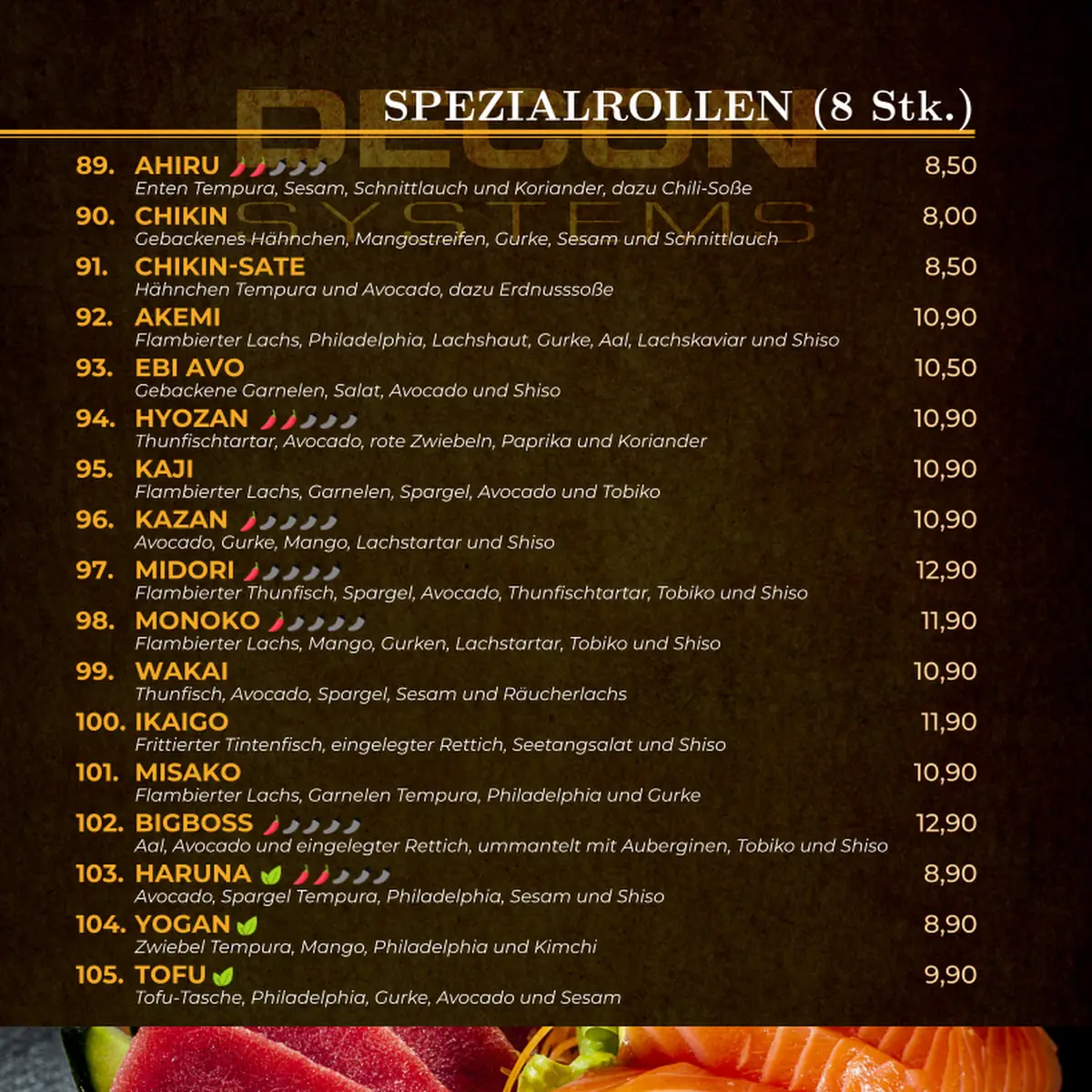Speisekarte photo 5