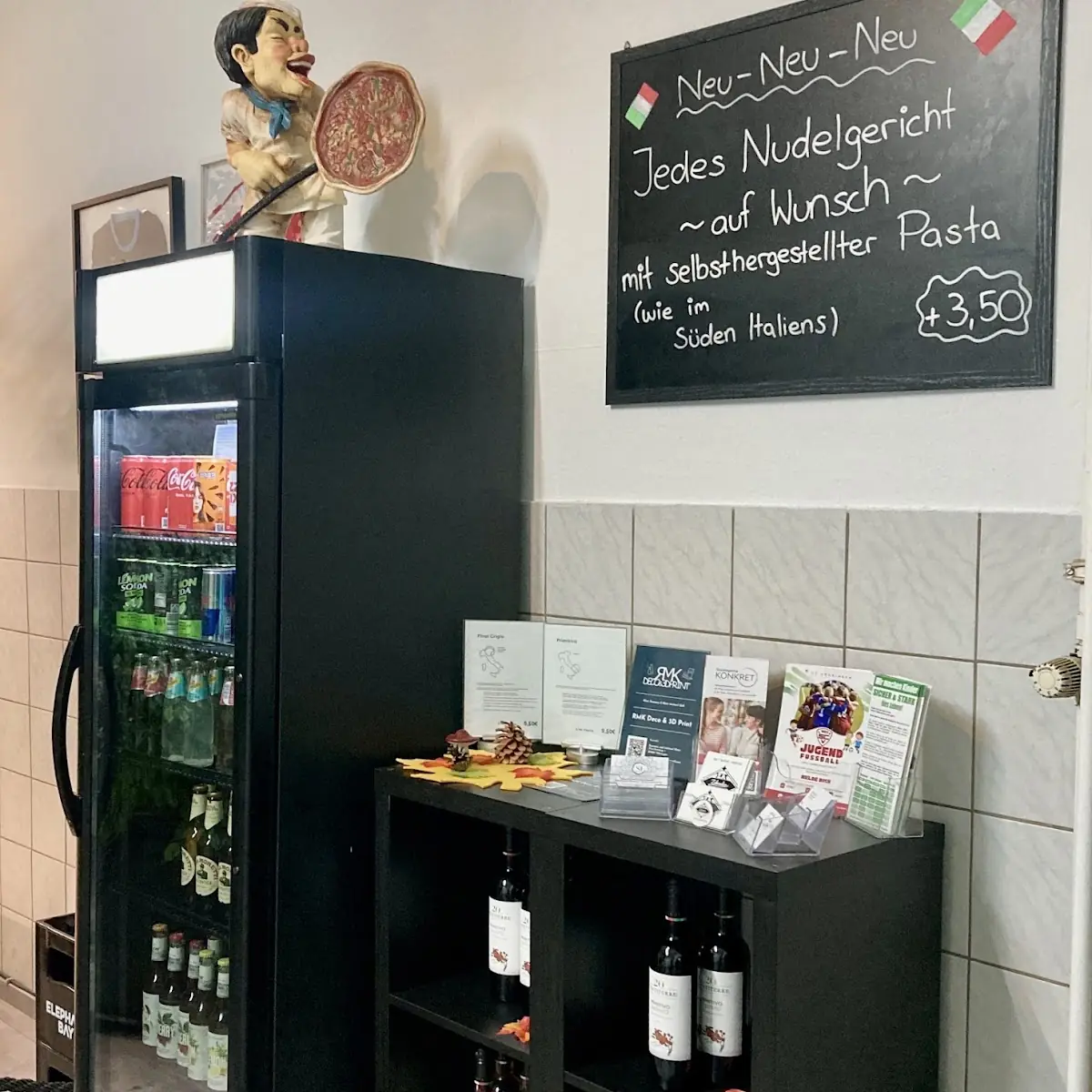 Speisekarte, Pizzeria Bella Italia