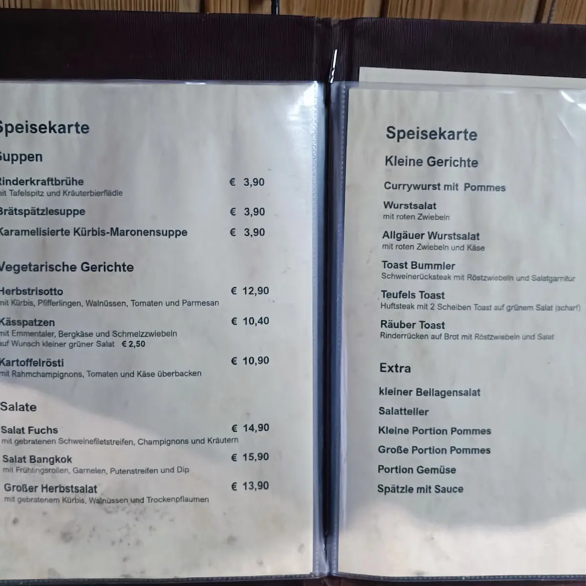 Speisekarte photo 6