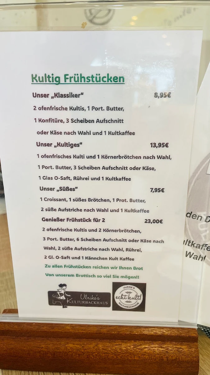 Speisekarte photo 1