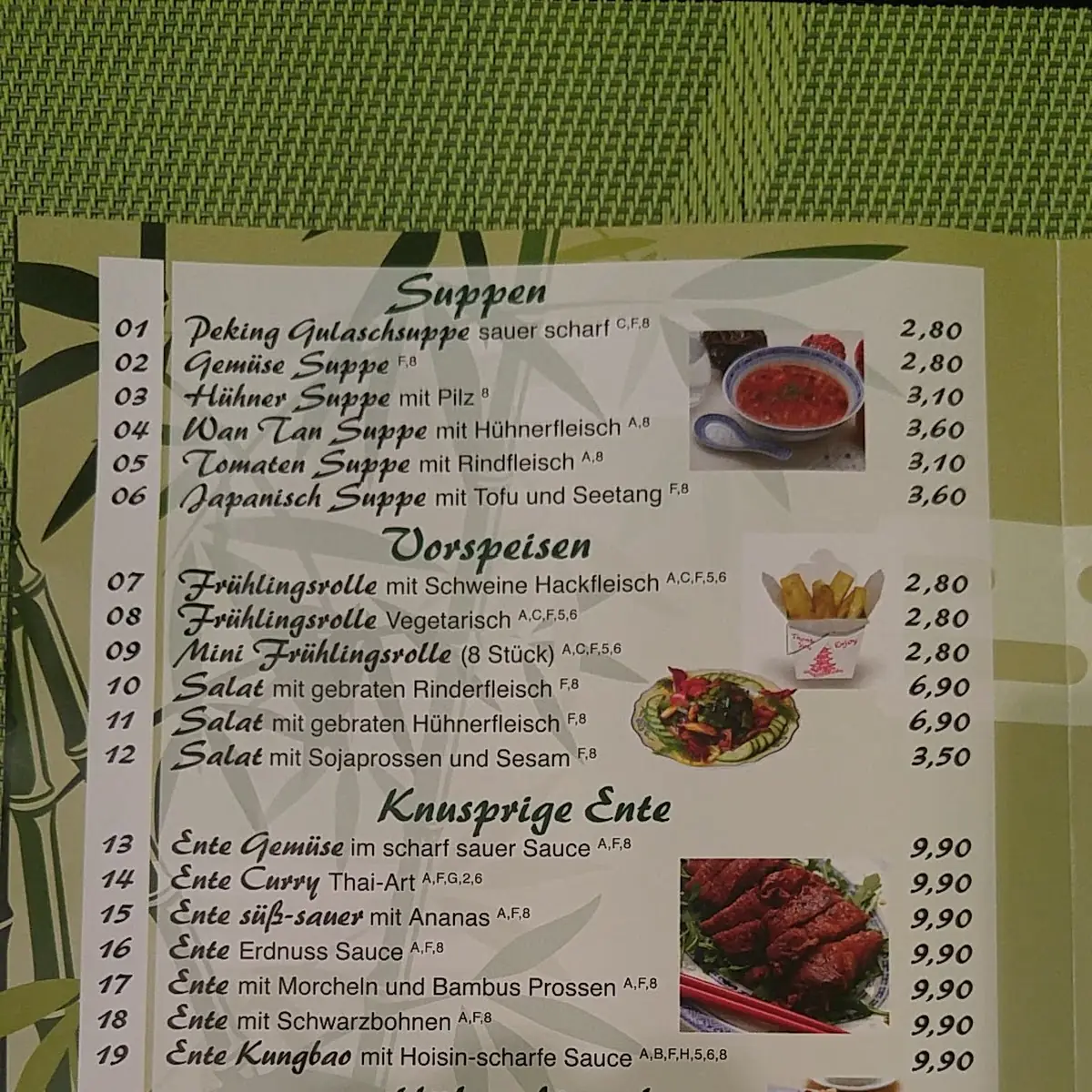 Speisekarte photo 6