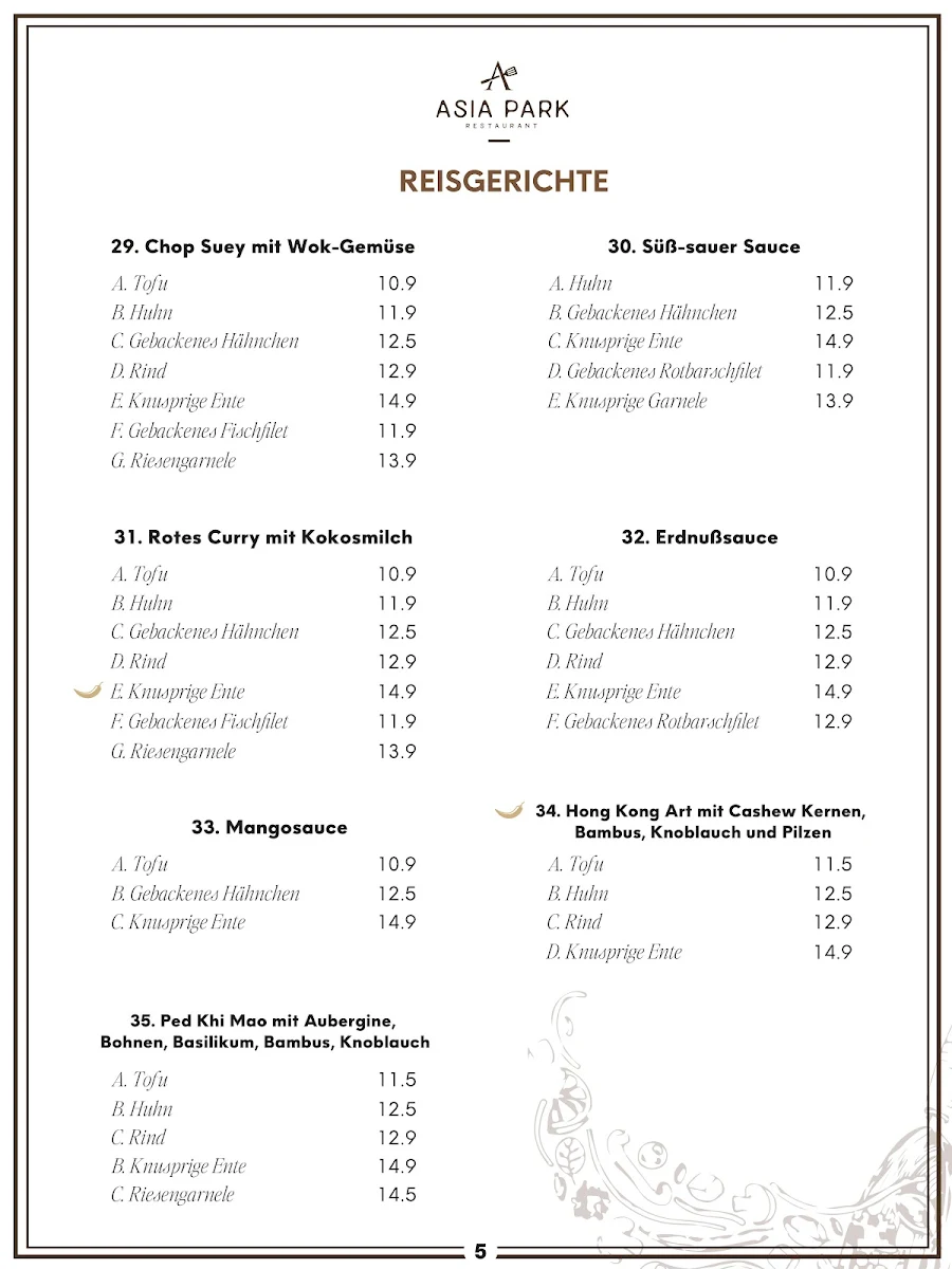 Speisekarte photo 2