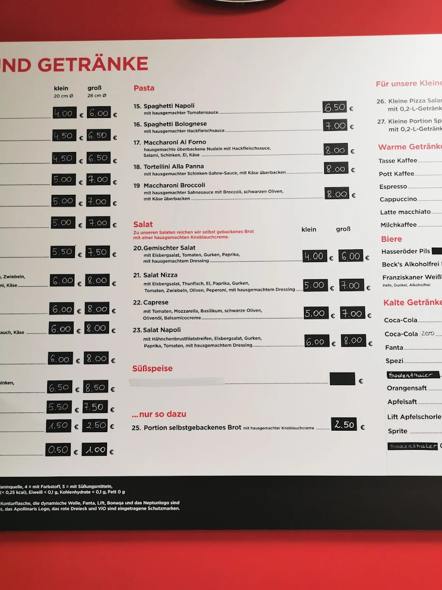 Speisekarte photo 2