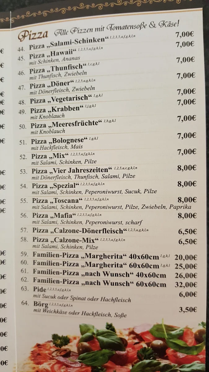 Speisekarte photo 1